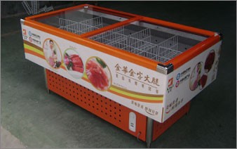 供应风直冷保鲜展示柜